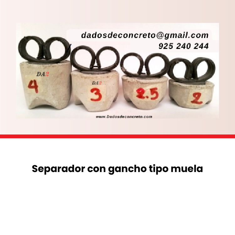 Imagen del producto SEPARADORES DE CONCRETO